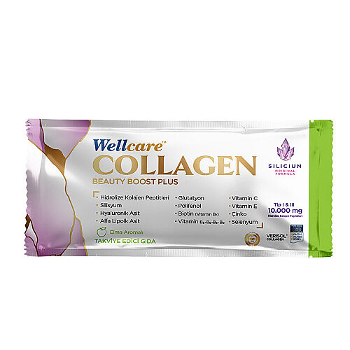 Wellcare Collagen Beauty Boost Plus Elma Aromalı 30 Saşe - 2
