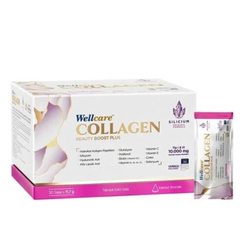 Wellcare Collagen Beauty Boost Plus 10.000 mg 30 Saşe Karpuz Aromalı - 1