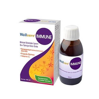 Wellcare Immune Şurup 150 ml - 1