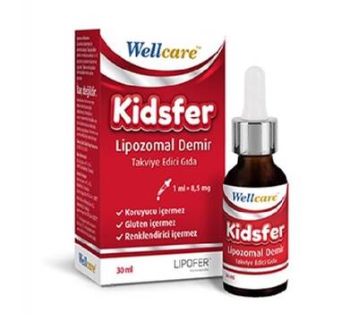 Wellcare Kidsfer Lipozomal Demir 30 ml - 1