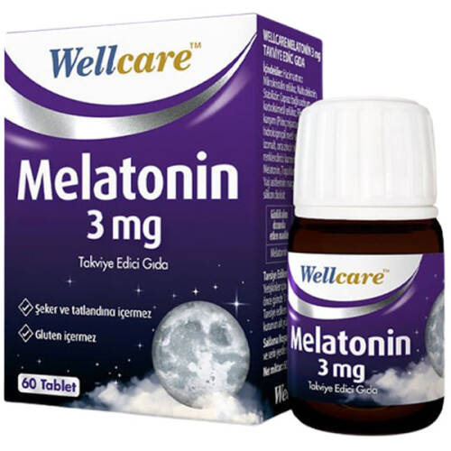 Wellcare Melatonin 3 mg 60 Tablet - 1
