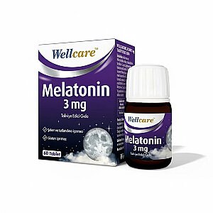 Wellcare Melatonin 3 mg 60 Tablet