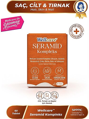 Wellcare Seramid Kompleks 60 Tablet - 1