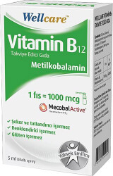 Wellcare Vitamin B12 1000 mcg Sprey 5 ml