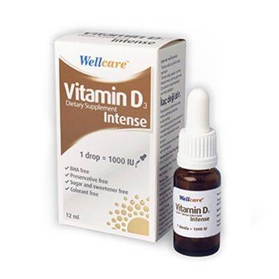 Wellcare Vitamin D3 Intense 1000 IU 12 ml - 1