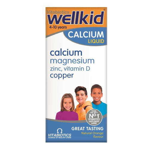 Wellkid Calcium Liquid Şurup 150 ml - 1