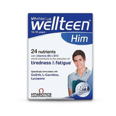 Wellteen Him 13-19 Years Vitabiotics 30 Tablet - 1