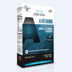 Zade Vital A Vitamini 500 mg 30 Kapsül - 2