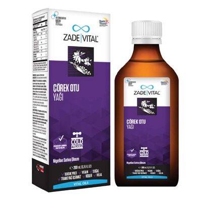 Zade Vital Çörek Otu Yağı 200 ml - 1