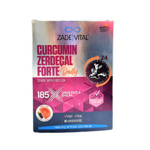 Zade Vital Curcumin Zedaçal Forte Daily 60 Yumuşak Kapsül