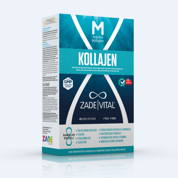 Zade Vital Marine Collagen 40 Kapsül - 2