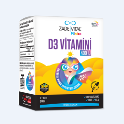 Zade Vital Miniza D3 Vitamini 400 IU Damla 20 ml - 2