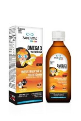 Zade Vital Miniza Omega-3 ve Yer Fıstığı Şurubu 150 ml