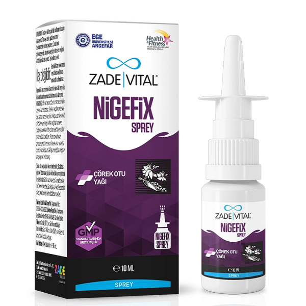 Zade Vital Nigefix Nazal Sprey 10 ml - 1