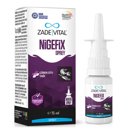 Zade Vital Nigefix Nazal Sprey 15 ml - 1