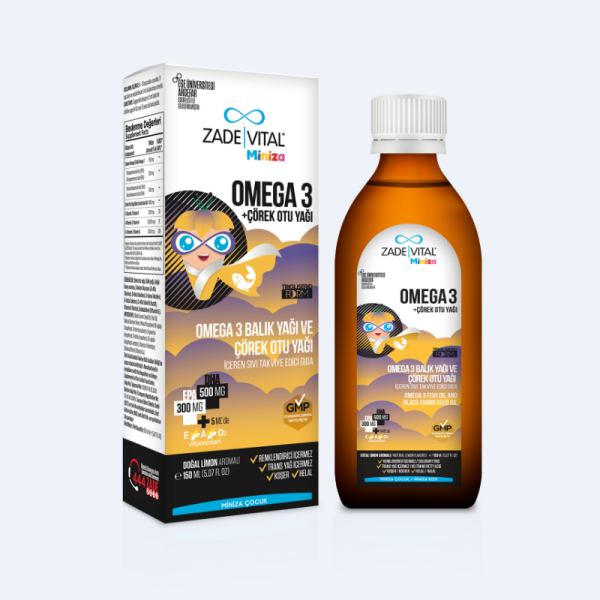 Zade Vital Omega + Çörek Otu Yağı 150 ml - 1