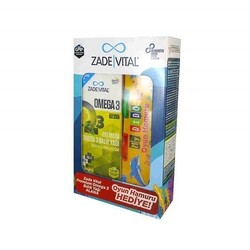 Zade Vital Premium Omega 3 Balık Yağı Limon Aromalı 200 ml - Oyun Hamuru Hediyeli - Zade Vital