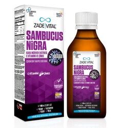 Zade Vital Sambucus Nigra Kara Mürver Vitamin C Çinko İçeren Şurup 100 ml