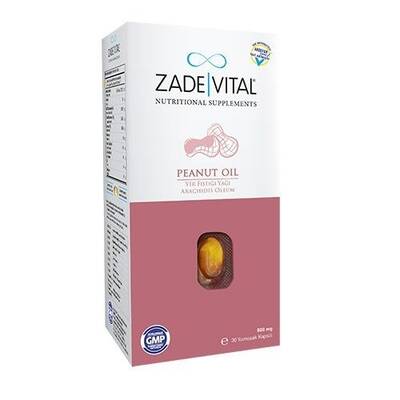 Zade Vital Yer Fıstığı Yağı Blister 30 Kapsül - 1