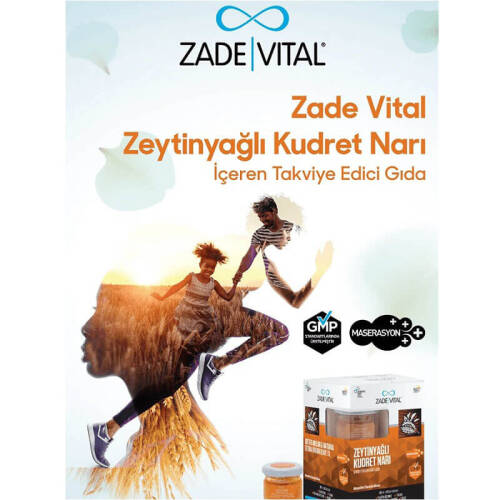 Zade Vital Zeytinyağlı Kudret Narı 20 ml x 8 Cam Kavanoz - 2